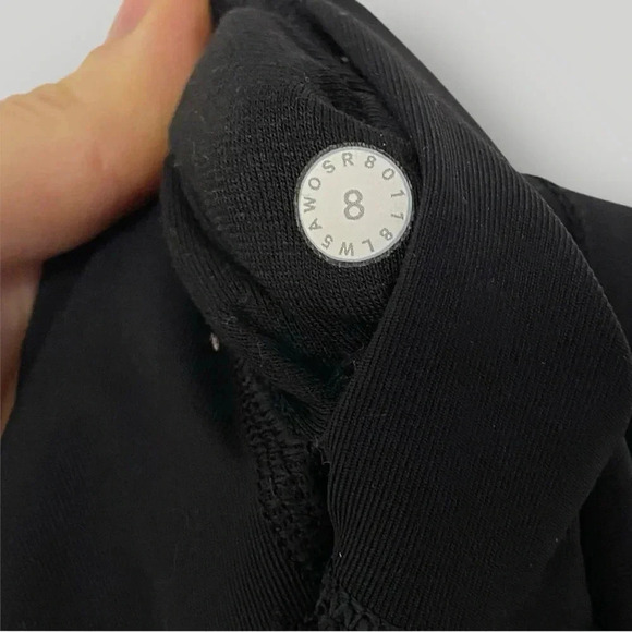 Lululemon Fly Legging Length 7/8 Sz 8 Black - Picture 4 of 9